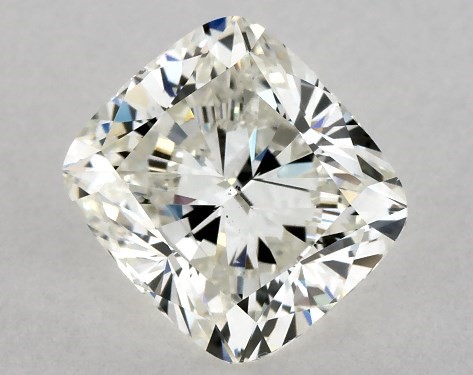 GIA 2.00 Carat K-SI2 Good Cut Cushion Modified Diamond